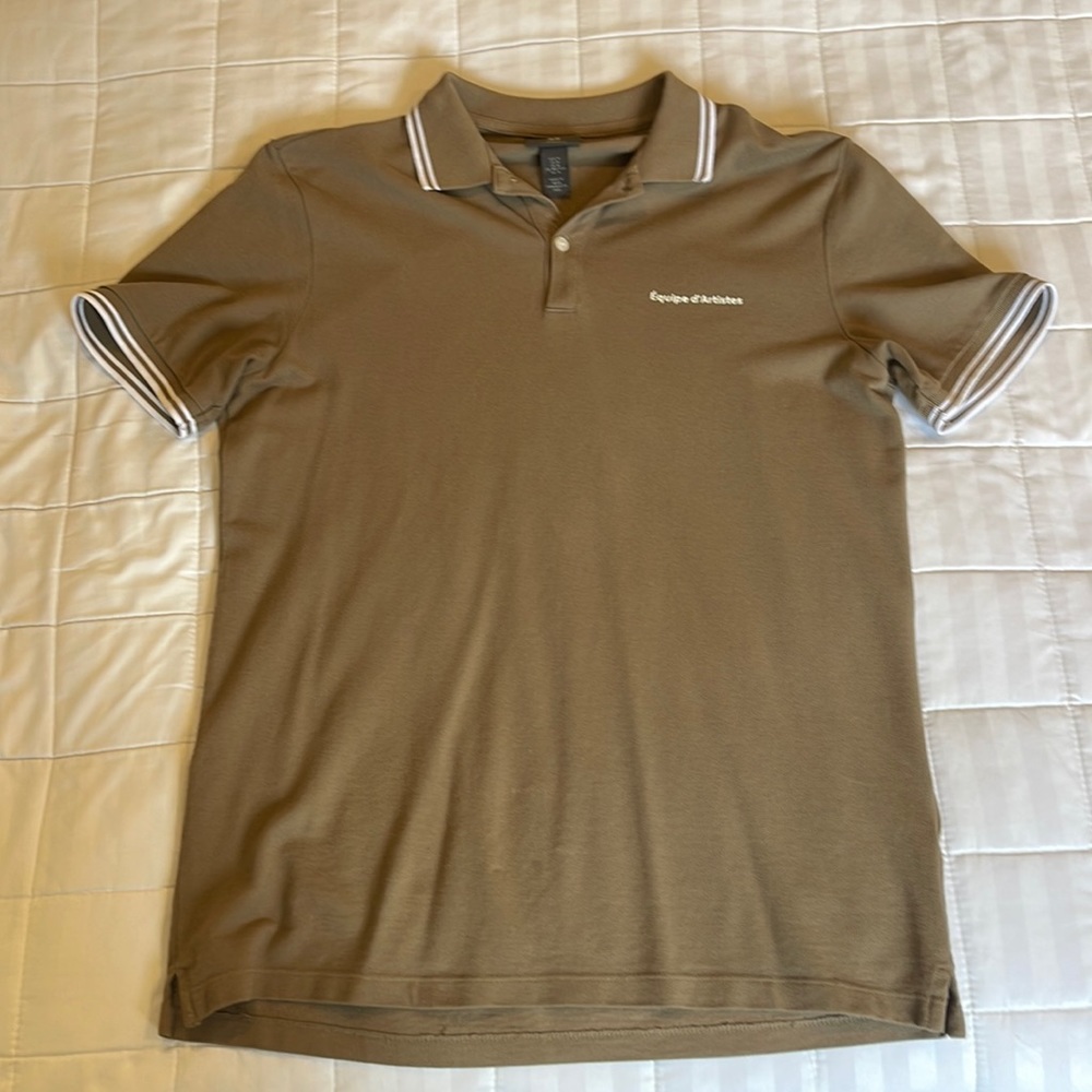 Brown H&M Polo Tee